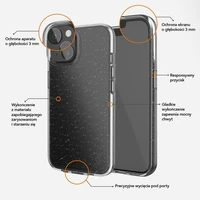 Ugly Rubber Vogue dėklas telefonui iPhone 13 Pro 6,1" juodas