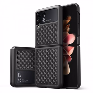 Dėklas Dux Ducis Venice skirtas Samsung F711 Z Flip3 juodas