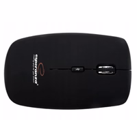 Esperanza EM127 Mouse RF Wireless Optical 1600 DPI juodas