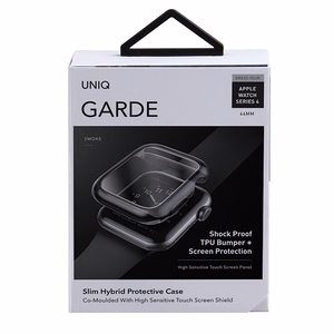 Uniq Garde dėklas Apple Watch 4/5/6/SE 44mm - pilkas
