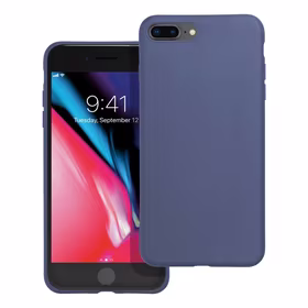 MATT dėklas telefonui IPHONE 7 Plus / 8 Plus mėlynas