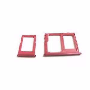 SIM stalčiukas skirtas Samsung J610 J6+ 2018 SIM kortelės stalčiukas raudonas