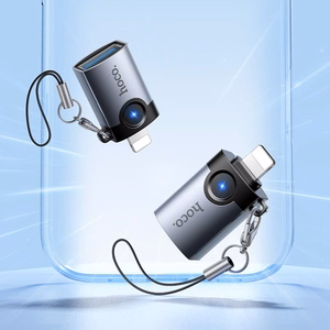 Adapter OTG Lightning to USB A Hoco UA46 Victory gray