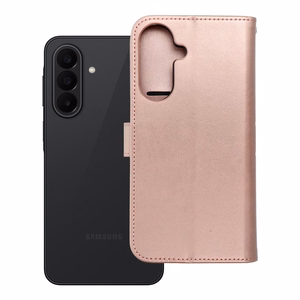 MEZZO Atverčiamas dėklas skirtas SAMSUNG A27 mandala rožinio aukso