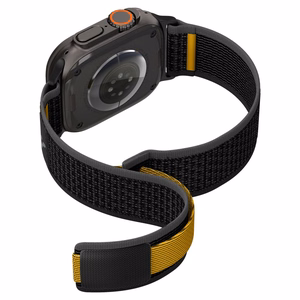 SPIGEN ATHLEX AIR APPLE WATCH 6 / 7 / 8 / 9 / 10 / SE / ULTRA 1 / 2 (44 / 45 / 46 / 49 MM) ACTIVE juodas
