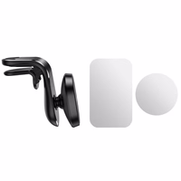 "Borofone" automobilinis laikiklis BH40 Kyle magnetinis, oro ventiliacijos laikiklis, juodas