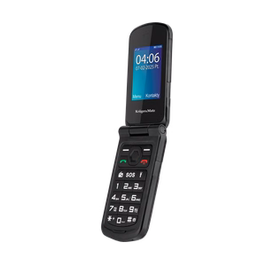 Krüger&Matz Iron 5 Flip – atsparus 4G atlenkiamasis telefonas, IP68/IP69K (KM0466)
