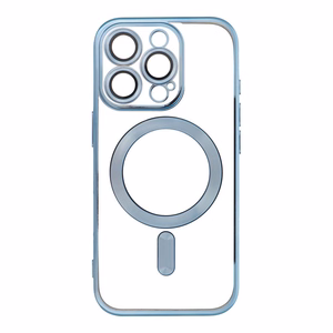 ELECTRO MAG COVER dėklas telefonui suderinamas su Magnetiniu IPHONE 16 Pro mėlynas