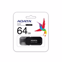 ADATA UV240 USB atmintukas 64 GB USB A tipo 2.0 Juoda