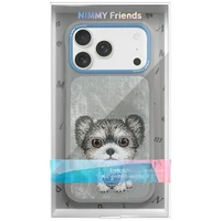 Nimmy Big Eyed Pet 2.0 Šuns dėklas telefonui iPhone 17 Pro - pilka