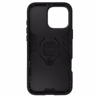 Ring Armor dėklas telefonui iPhone 16 Pro Max juodas