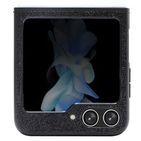 Guess Glitter Script dėklas telefonui Samsung Galaxy Z Flip 5 - juodas