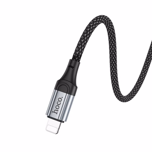 Cable AUX Lightning to Jack 3,5 mm Hoco 1 m UPA26 black