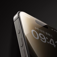 Benks Grūdintas stiklas Arc Shield Pilnas Padengimas (GA62) Iphone 15 Pro Max juodas