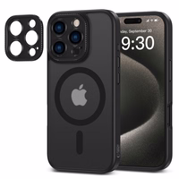 Tech-Protect MagCam Magnetinis iPhone 16 Pro dėklas - pusiau permatomas