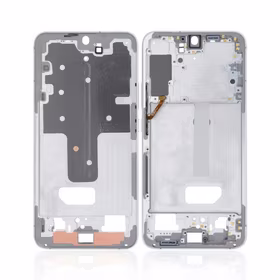 Vidurinis rėmelis Samsung S906 S22 Plus (balta)