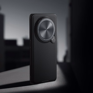 Nillkin CamShield Prop apsauginis dėklas telefonui Oppo Find X6 Pro juodas