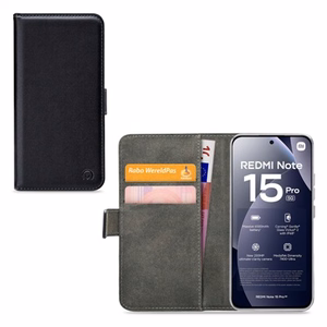 Mobilize Classic Gelly Wallet Book Чехол Xiaomi Redmi Note 15 Pro 5G черный