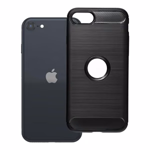 Dėklas iPhone SE 2022 Carbon 2.0 juodas