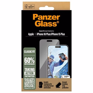 PanzerGlass apsauginis stiklas iPhone 16 Plus 6.7" klasikinis 2875
