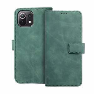 TENDER knygos tipo dėklas telefonui XIAOMI Redmi Note 10 / 10S žalias
