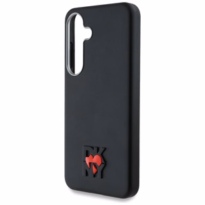 DKNY Odinis Heart of NY dėklas Samsung Galaxy S25 - Juodas