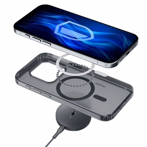 3mk Frosty MagDėklas iPhone 14 Plus - juodas