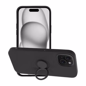 Case for Samsung A35 5G Silicone Ring black