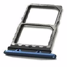 SIM kortelės laikiklis Huawei Mate 20 mėlynas (midnight blue) ORG