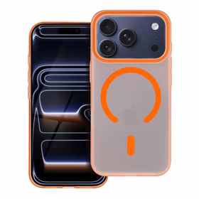 Dėklas GO ORANGE, suderinamas su "MagSafe", skirtas IPHONE 17 Pro cosmic orange