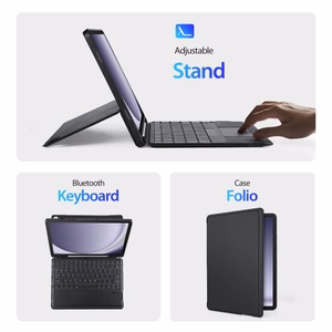 Dux Ducis "DK Series" Wireless Keybard for Samsung X210 / X216 / X218 Tab A9 Plus 11 Black