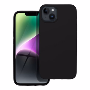 SILIKONINIS dėklas telefonui IPHONE 14 juodas