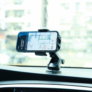 Automobilinis universalus telefono laikiklis Joyroom (JR-ZS259) tvirtinamas ant prietaisų skydelio, juodas