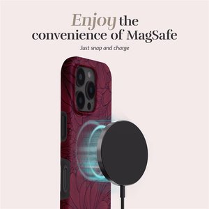 MIO Berry Blooms Magsafe dėklas iPhone 16 Plus