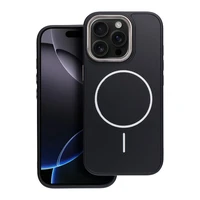 FRAME MAG COVER Dėklas telefonui suderinamas su Magnetiniu iPhone 12 MINI juodas