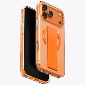 Uniq Heldro Air dėklas telefonui iPhone 17 Pro Max Magnetinis įkrovimas - oranžinis