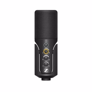 Sennheiser Profile Streaming Set - USB-C mikrofonas su reguliuojama rankena, skirtas podcastingui ir transliacijai