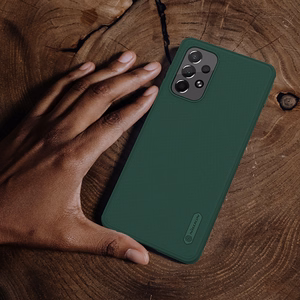 Nillkin Super Frosted Shield Pro patvarus dėklas Samsung Galaxy A73 mėlynas