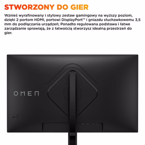 HP OMEN žaidimų monitorius su 27 colių QHD 180 Hz ekranu – 27q G2