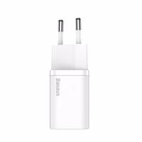 Įkroviklis Baseus Super Si 25W USB-C baltas CCSP020102