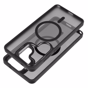 Case for Samsung S26 Forcell F-Protect Shadow Stand Premium compatible with MagSafe black