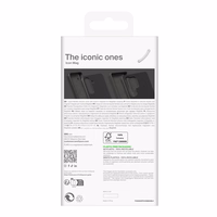 Puro Icon Mag silikoninis dėklas telefonui su MagSafe Samsung Galaxy S25+ - juodas