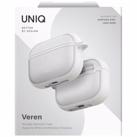 "Uniq Veren" dėklas "AirPods Pro 3" - Baltas