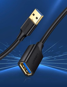 USB laidas Ugreen USB 3.0 lizdas - USB 3.0 kištukas 1M