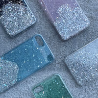Wozinsky Star Glitter Blizgus dėklas telefonui iPhone 12 mini žalias
