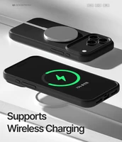 Dėklas Mercury Pure Magsafe Silicon Case Apple iPhone 17 Pro Max raudonas