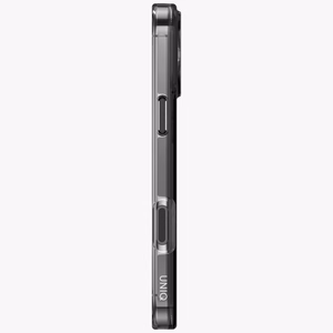 Uniq Clario Magclick įkrovimo dėklas telefonui iPhone 17 Pro Max - juodas