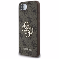 Guess 4G Big Logo dėklas iPhone 16e - Rudas