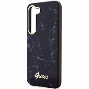 Guess GUHCS23MPCUMAK S23+ S916 juodas/juodas kietas dėklas Marble