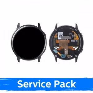 LCD ekranas suderinamas su Samsung Watch Active 40mm su rėmeliu / juodas / (Service Pack)